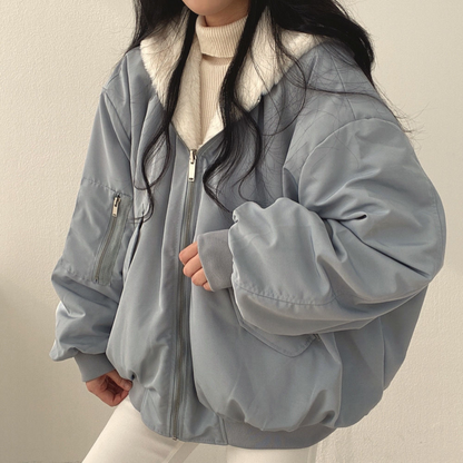 Praktische Damen Winterjacke mit Kapuze