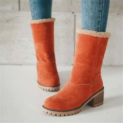 Warm Gefütterte Winterstiefel Frauen