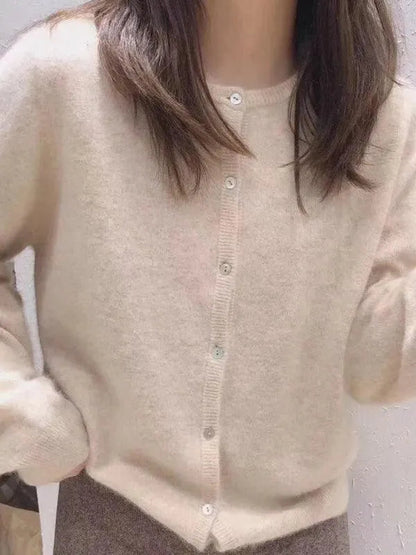 Modische Damen Strickjacke Oversized