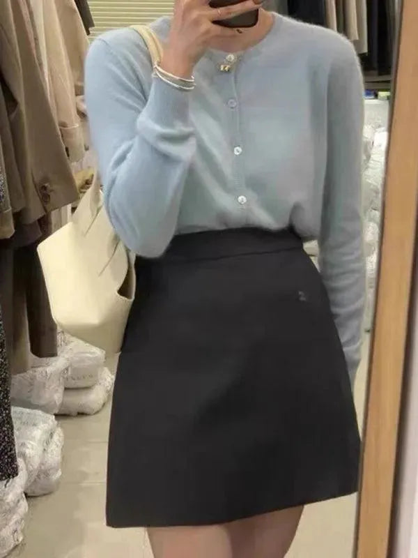 Modische Damen Strickjacke Oversized