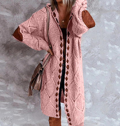 Stylische Damenhoodie Lang