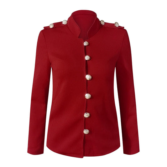 Eleganter Blazer Damen Modern Schnitt - IdealeKleiden