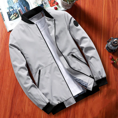 Herrenjacke Frühjahr Modern Slimfit