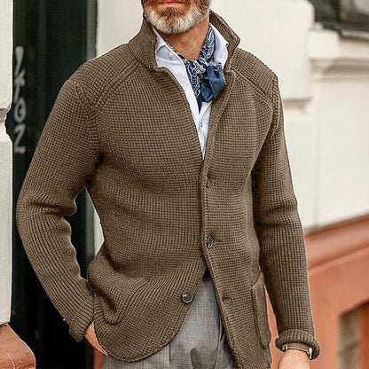 Herren Pulloverjacke Warm Stylish