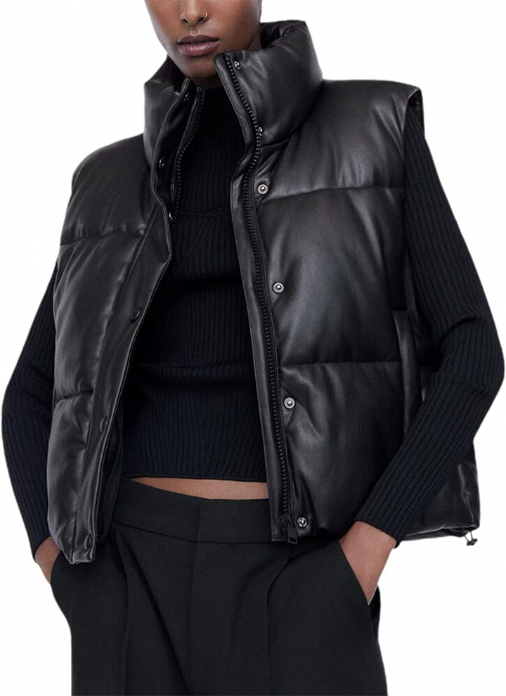 Lederweste Damen Kurz &amp; Chic