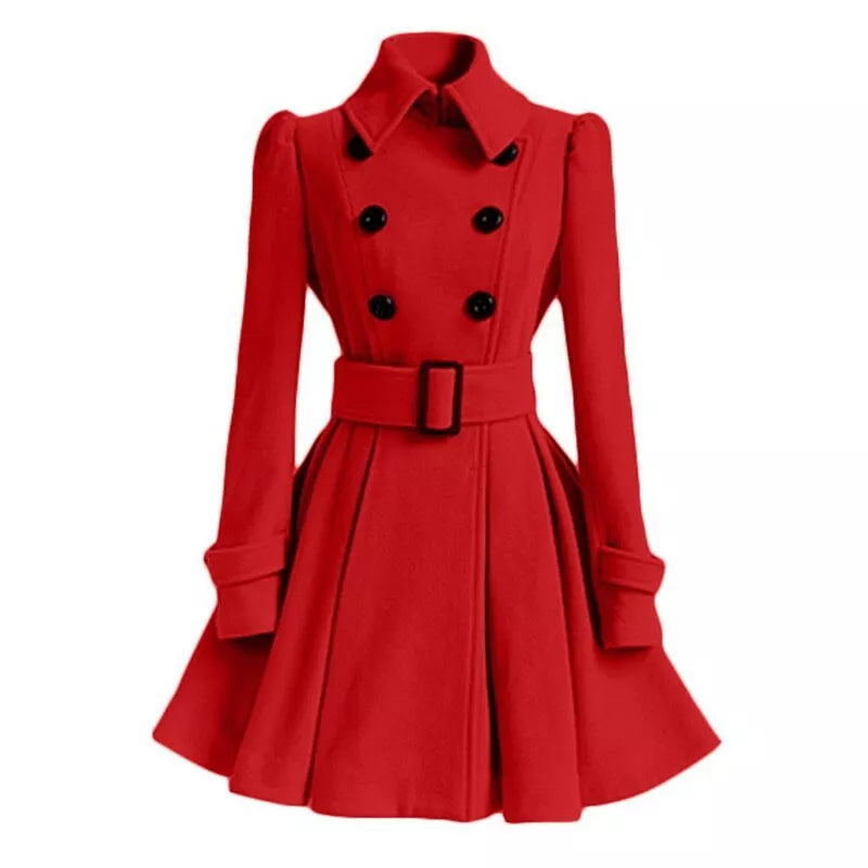 Eleganter Wintermantel Klassisches Design