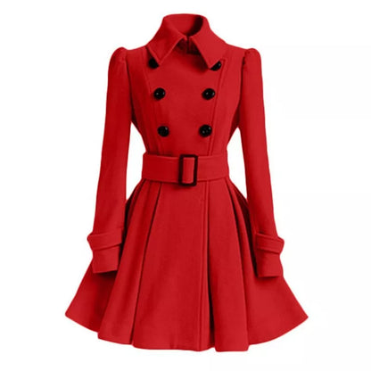 Eleganter Wintermantel Klassisches Design