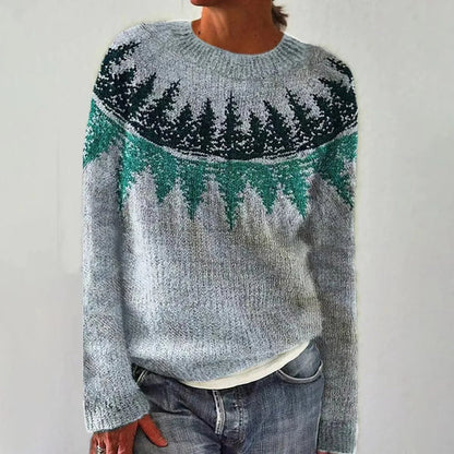 Herbstpullover Retro Style