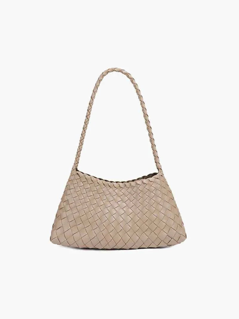 Geflochtene Schultertasche Boho Chic