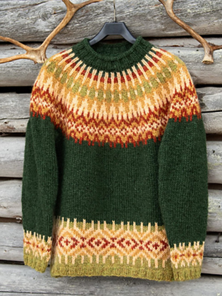 Herren Pullover Warm Vintage Style - IdealeKleiden