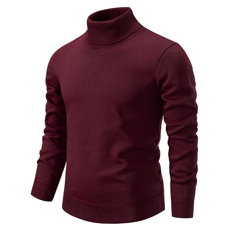 Weicher Rollkragenpullover Baumwolle