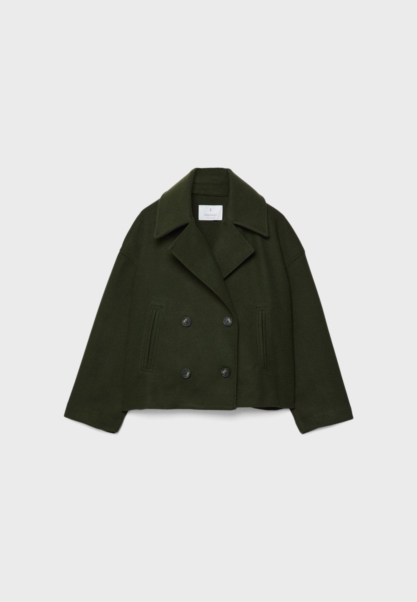 Modische Damenjacke Knopfdesign