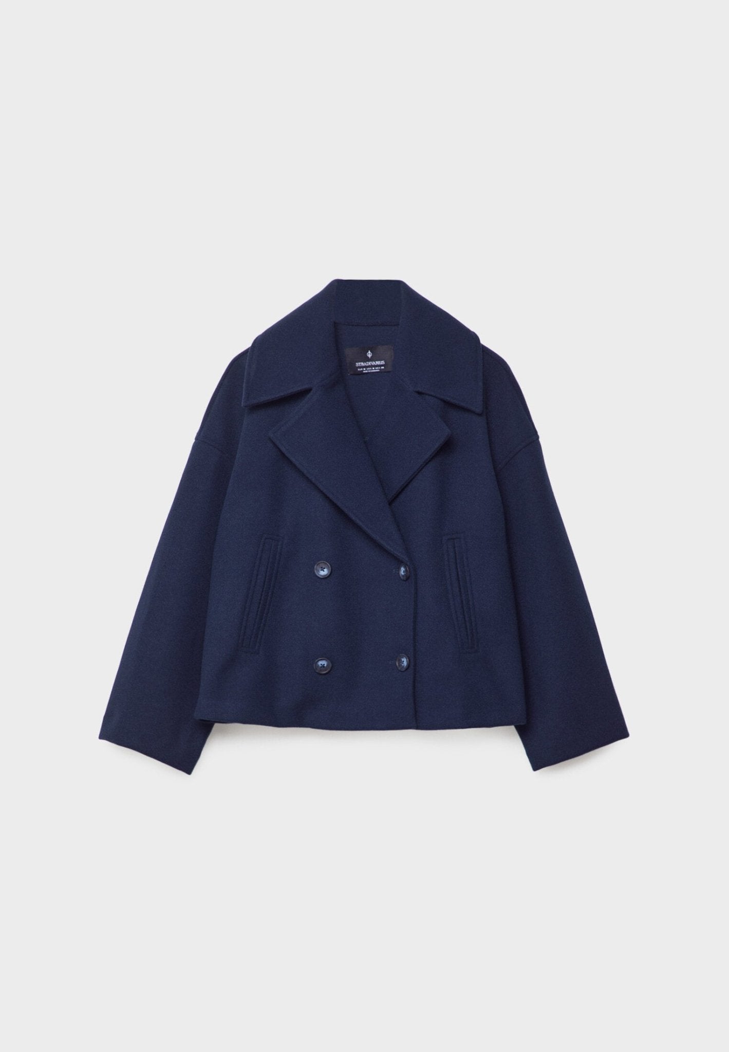 Modische Damenjacke Knopfdesign