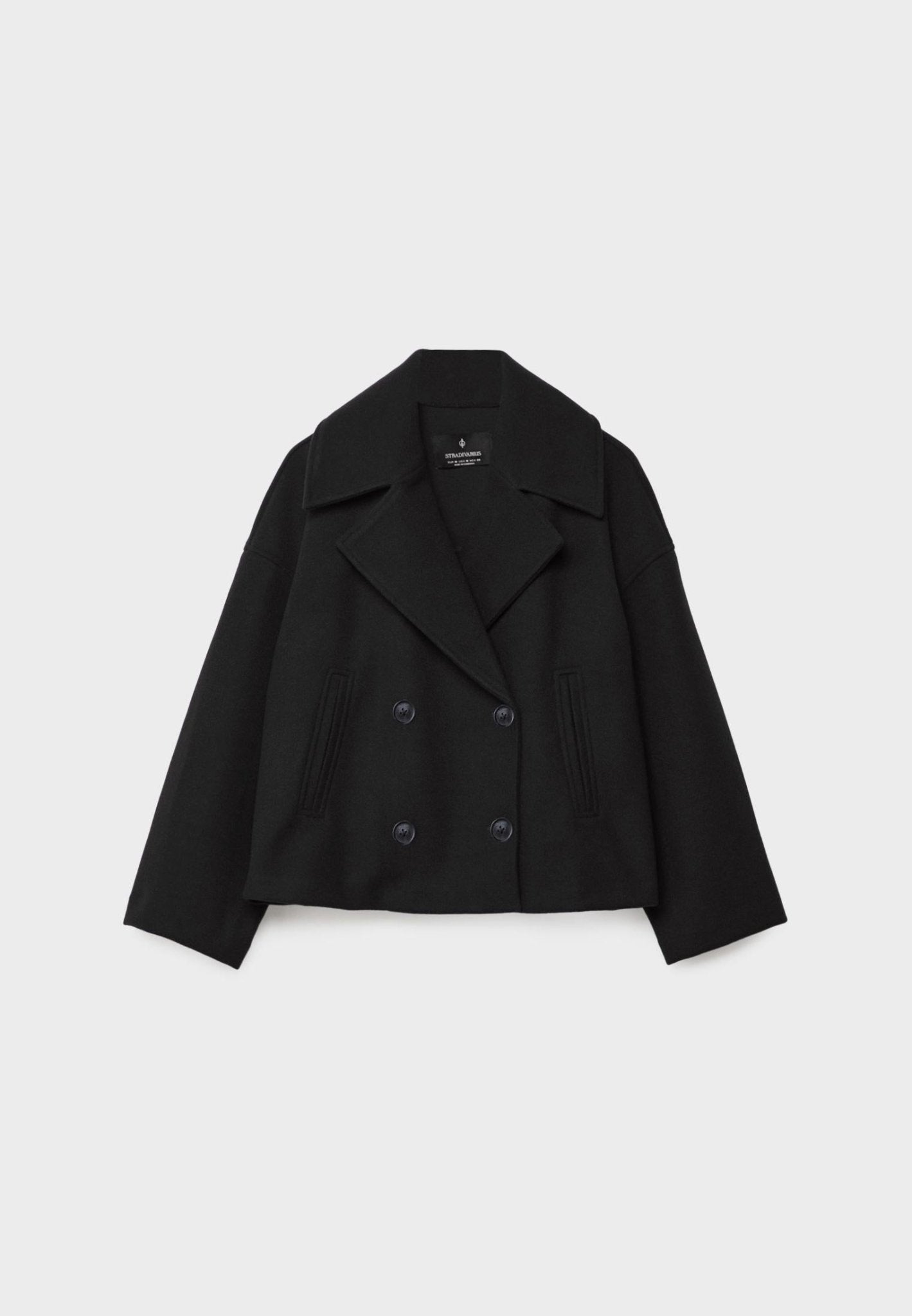 Modische Damenjacke Knopfdesign