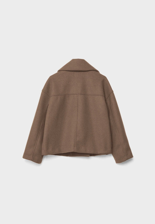 Modische Damenjacke Knopfdesign - IdealeKleiden