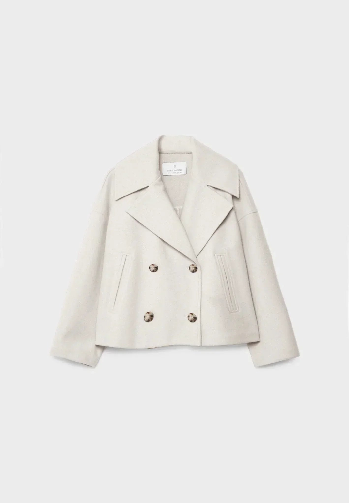 Modische Damenjacke Knopfdesign