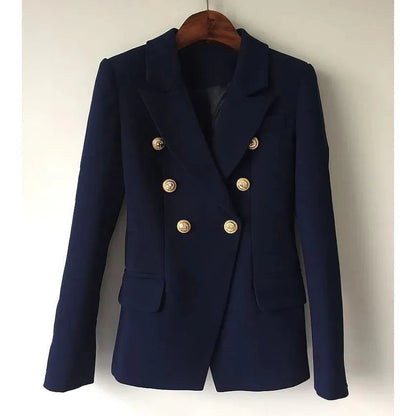 Stylischer Blazer Navyblau Damen