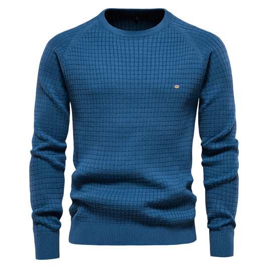 Bequemer Herren Pullover Weiches Baumwoll - IdealeKleiden