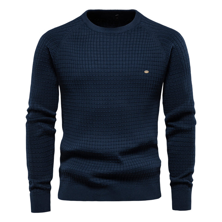 Bequemer Herren Pullover Weiches Baumwoll