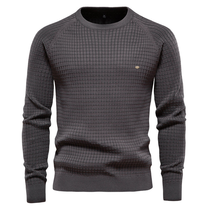 Bequemer Herren Pullover Weiches Baumwoll