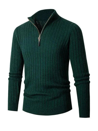 Bequeme Herren Pullover Stretch Rollkragen