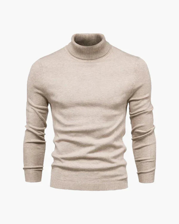 Herren Rollkragenpullover Slim Fit Qualität