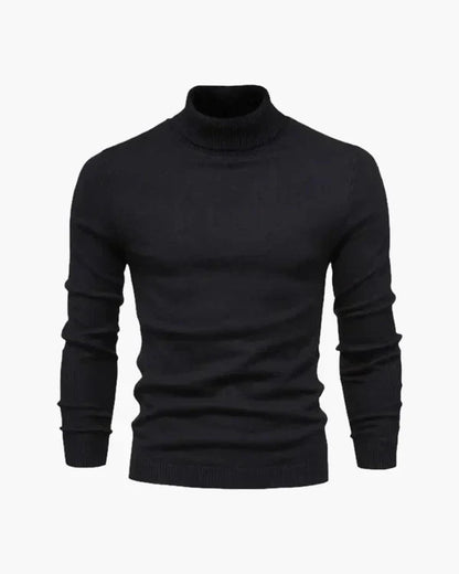 Herren Rollkragenpullover Slim Fit Qualität - IdealeKleiden