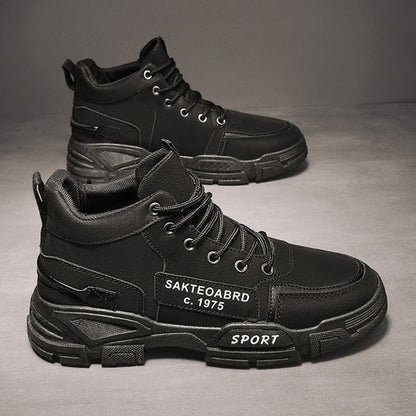 Elegante Herren Lederstiefel Klassik Design