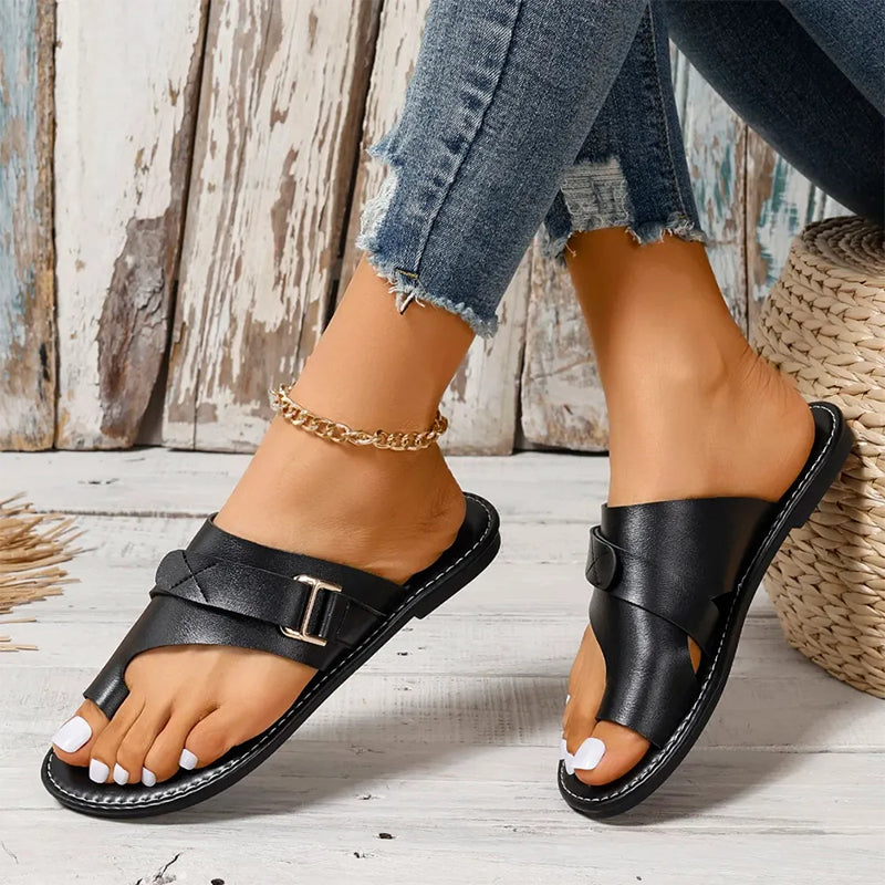 Bequeme Hallux Sandalen Damen Komfort - IdealeKleiden