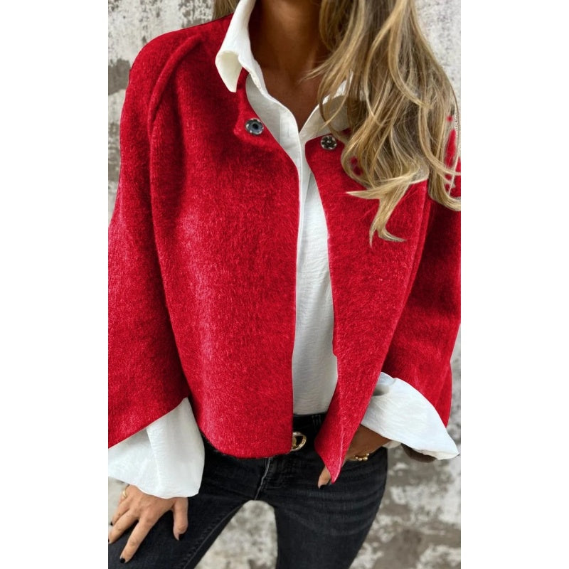 Kurze Damenjacke Elegant Schnitt