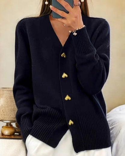 Damen Oversized Strickcardigan Großzügig