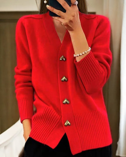 Damen Oversized Strickcardigan Großzügig