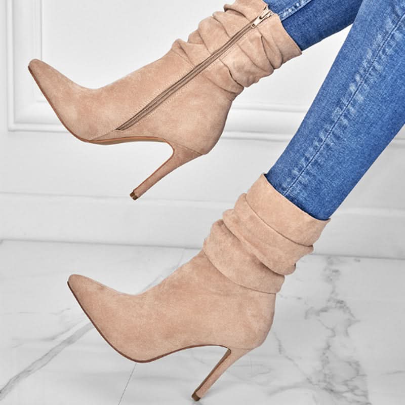 Elegante Stiefel Damen High Heel - IdealeKleiden