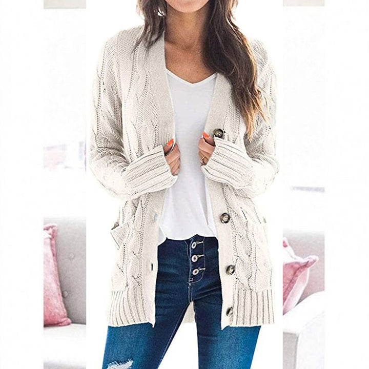 Damen Strickjacke Bequem Vielseitig