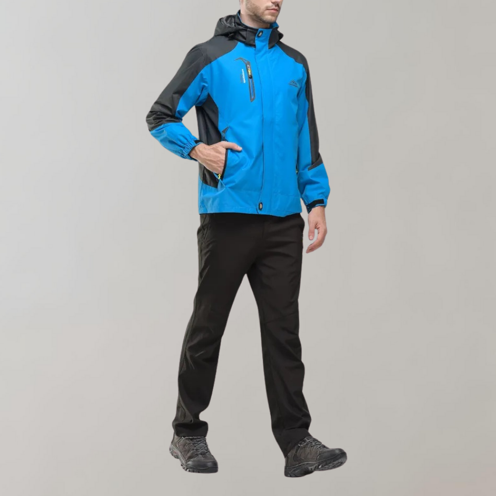 Wasserdichte Herrenjacke Windbreaker Outdoor - IdealeKleiden