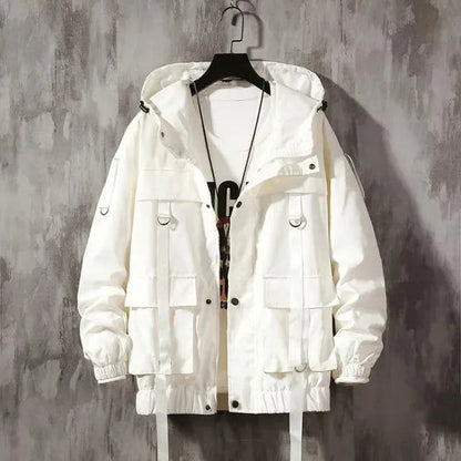 Streetwear Windbreaker Jacke Safari Stil