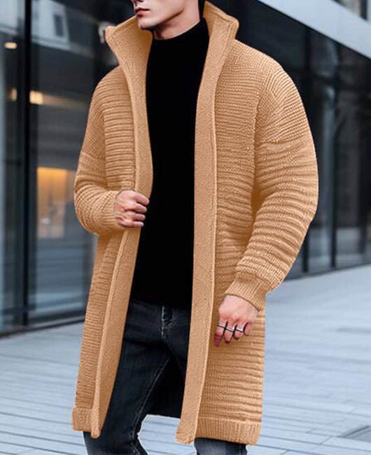 Herren Strickjacke Lang Modern