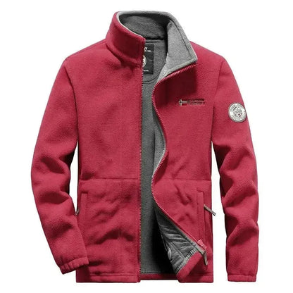 Stylische Herrenjacke Warm Fleece Winter