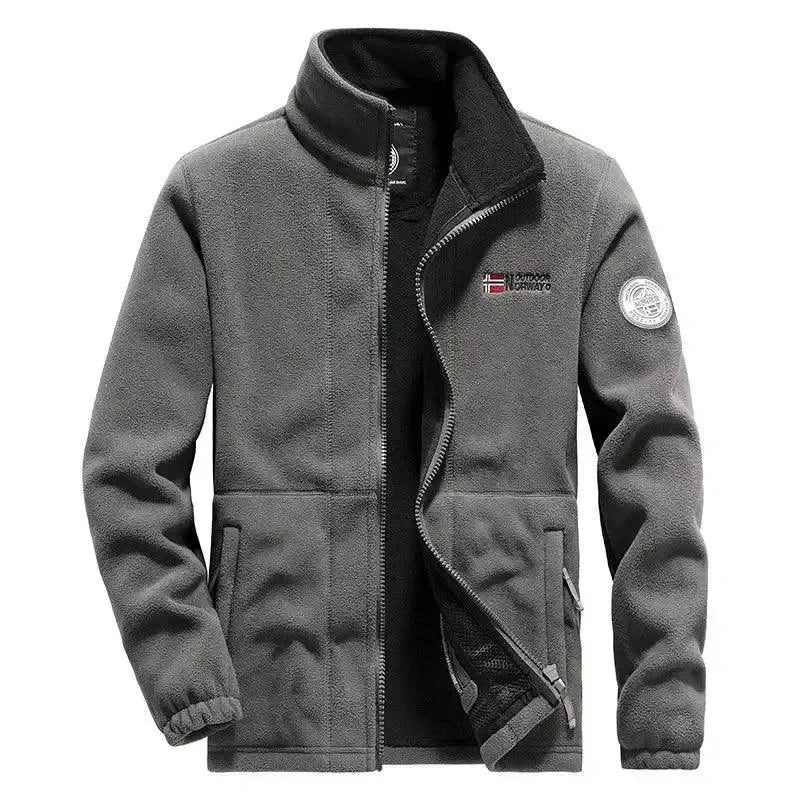 Stylische Herrenjacke Warm Fleece Winter
