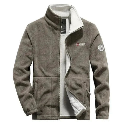 Stylische Herrenjacke Warm Fleece Winter