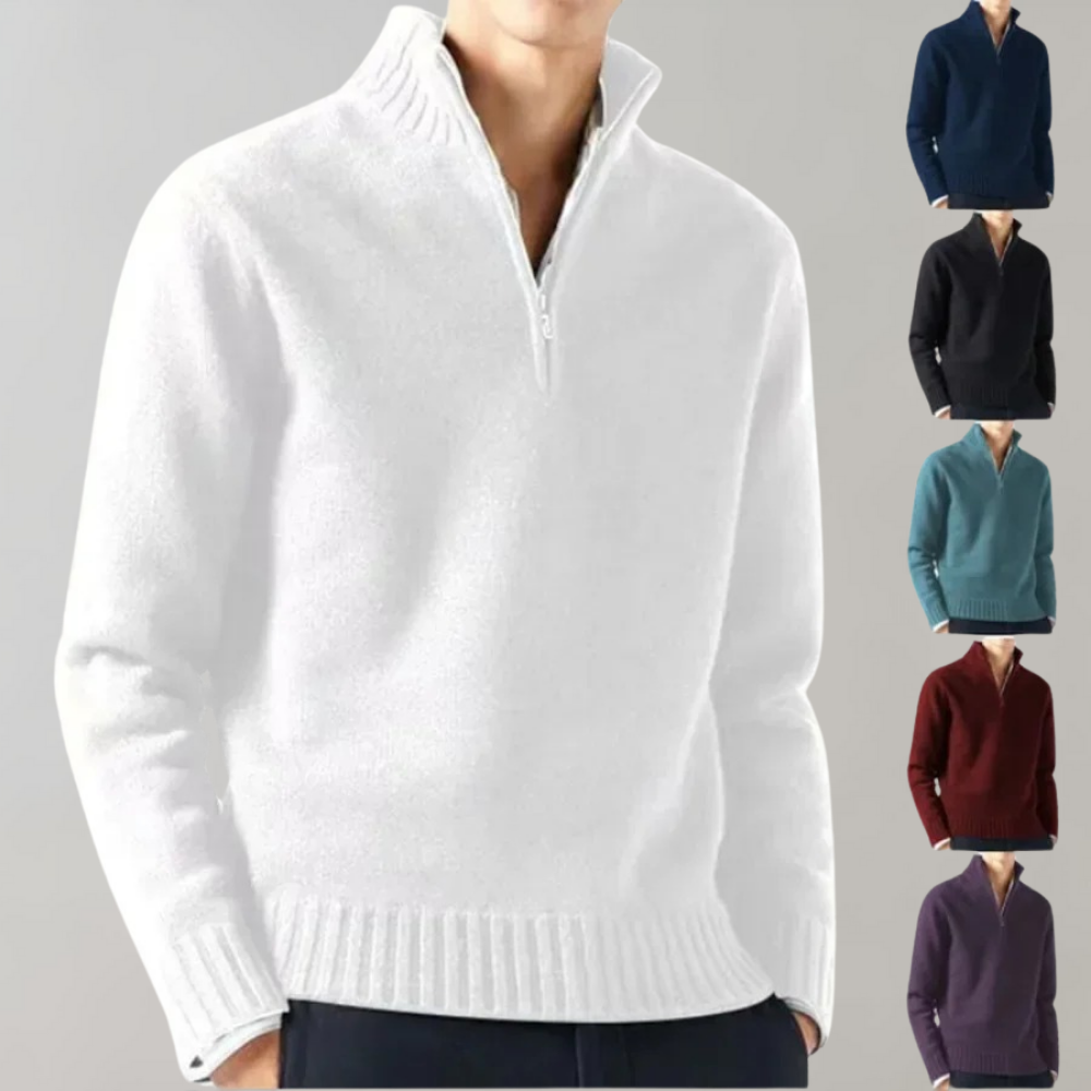 Stylischer Herren Pullover Moderner Schnitt - IdealeKleiden