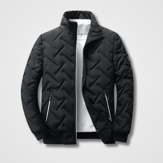 Stylische Herren Bomberjacke Modern Design - IdealeKleiden