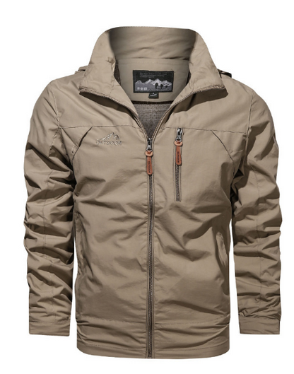 Herren Regenjacke Stilvoll Wasserdicht