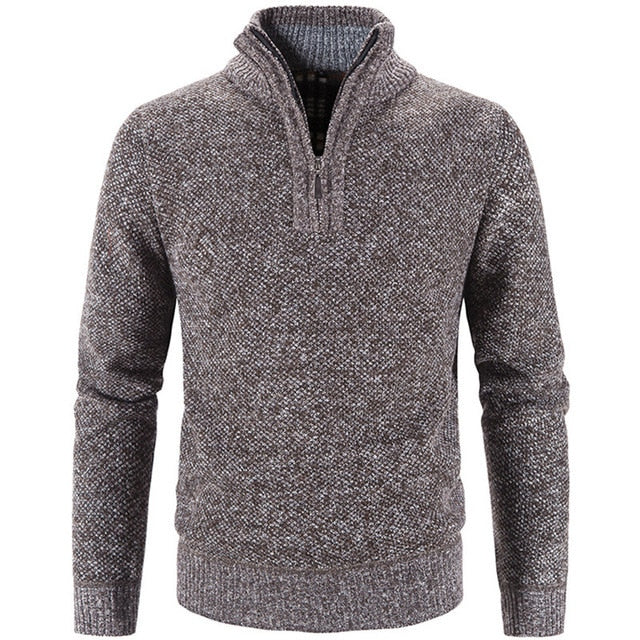 Stylischer Herren Pullover mit Halbzipp