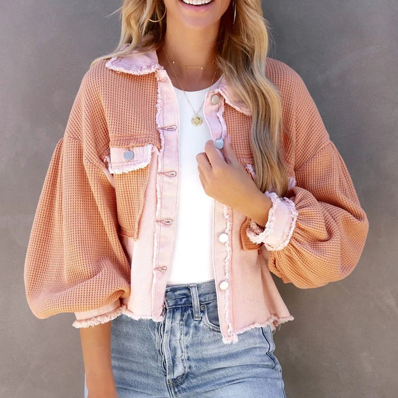 Modische Puffjacke Frauen Trendy