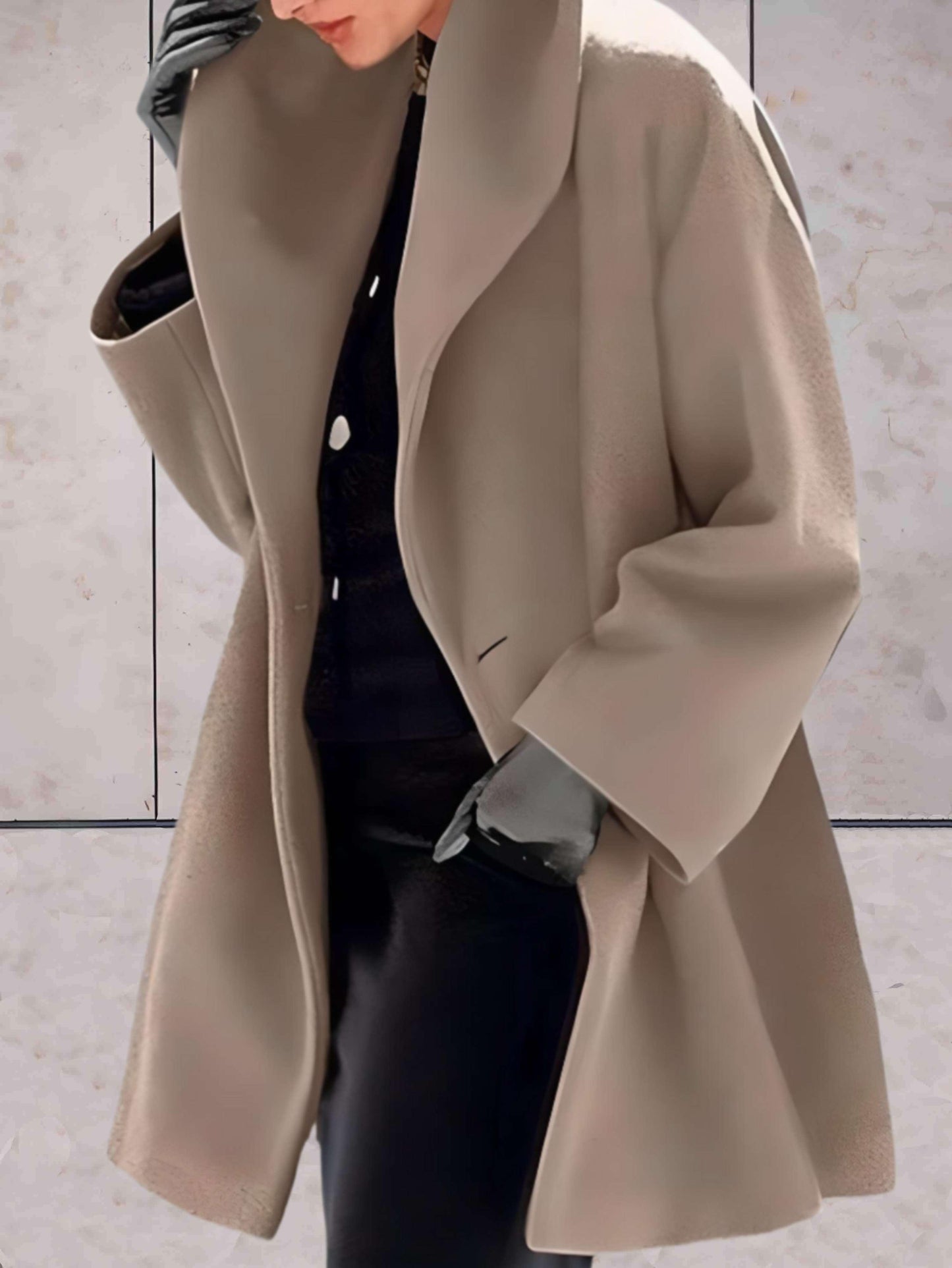 Bequeme Damen Winterjacke Modern Stil