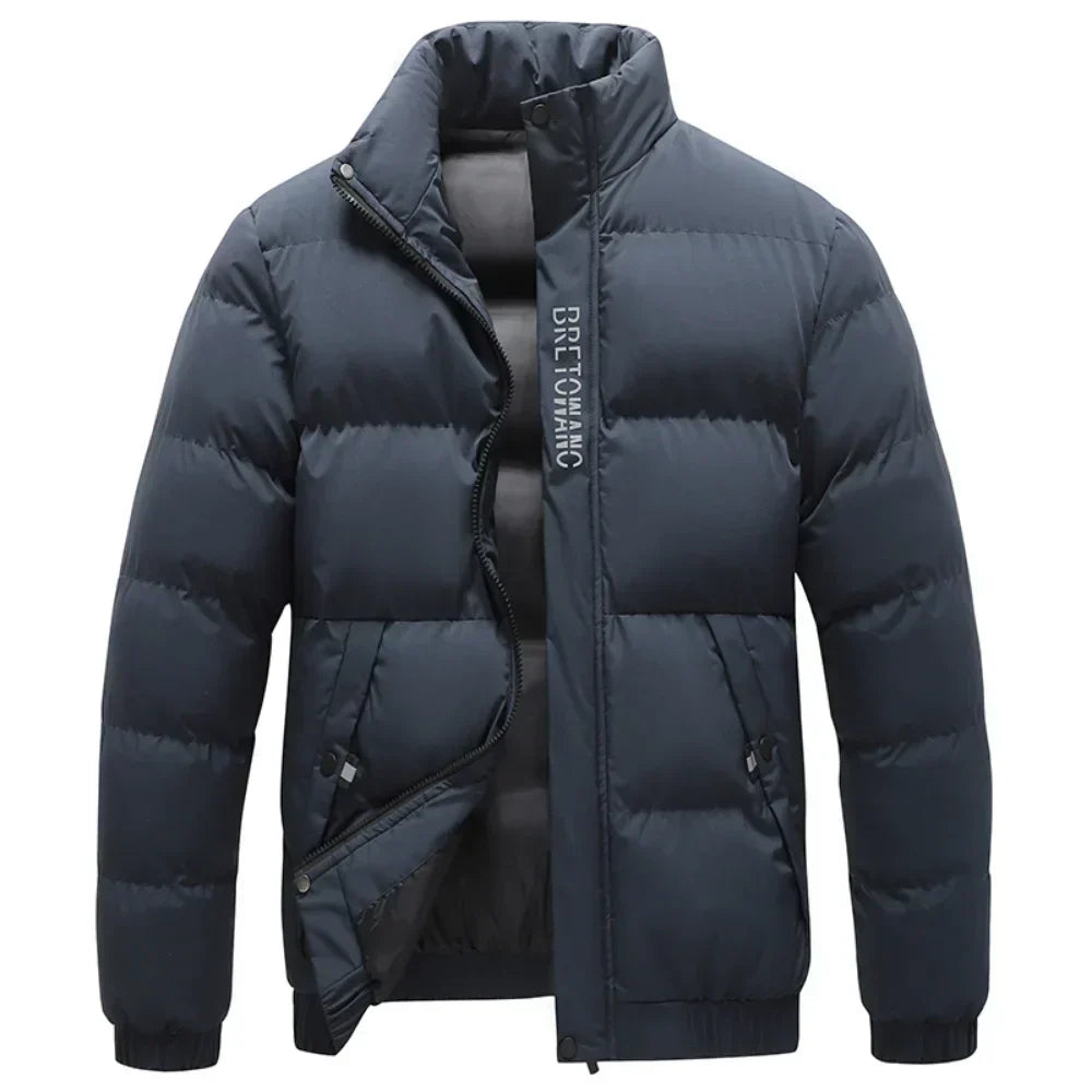 Stilvolle Herren Winterjacke Warm Isoliert - IdealeKleiden