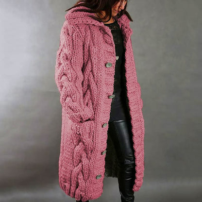Eleganter Damenmantel Moderner Stil