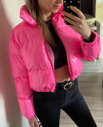 Stylische Damen Pufferjacke - Warme Winterjacke