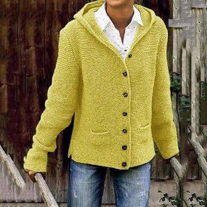 Stylische Winterstrickjacke Damen Modern